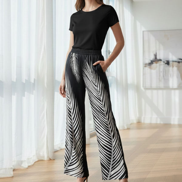 Pantalon ample style japonais & coréen