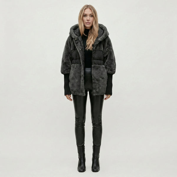 Doudoune femme à capuche – doublée